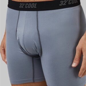 32 Degrees Men's Cool Boxer Briefs New in open Package